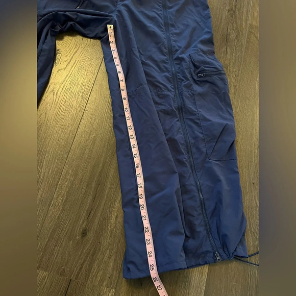 Urban Outfitters Nylon Balloon Pant Blue size 12 - Picture 8 of 13